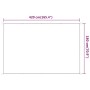 Hellgrüne Vertikalmarkise 180x420 cm Oxford-Stoff von vidaXL, Sonnenschirme - Ref: Foro24-148320, Preis: 25,81 €, Rabatt: %