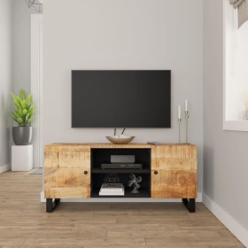 TV-Möbel aus massivem Mangoholz, 105x33x46 cm. von , TV-Möbel - Ref: Foro24-345220, Preis: 127,09 €, Rabatt: %