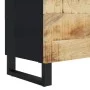 Solid mango wood TV stand 105x33x46 cm by , TV Furniture - Ref: Foro24-345220, Price: 124,82 €, Discount: %