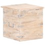 Solid acacia wood trunk 40x40x40 cm by , Storage trunks - Ref: Foro24-289646, Price: 119,62 €, Discount: %