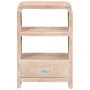 Massiver Akazienholz-Nachttisch 40x30x60 cm von , Nachttische - Ref: Foro24-289632, Preis: 102,46 €, Rabatt: %
