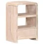 Massiver Akazienholz-Nachttisch 40x30x60 cm von , Nachttische - Ref: Foro24-289632, Preis: 102,46 €, Rabatt: %