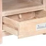 Massiver Akazienholz-Nachttisch 40x30x60 cm von , Nachttische - Ref: Foro24-289632, Preis: 102,46 €, Rabatt: %