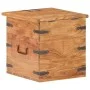 Solid acacia wood trunk 40x40x40 cm by , Storage trunks - Ref: Foro24-289645, Price: 138,62 €, Discount: %
