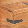Solid acacia wood trunk 40x40x40 cm by , Storage trunks - Ref: Foro24-289645, Price: 140,95 €, Discount: %
