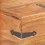 Solid acacia wood trunk 40x40x40 cm by , Storage trunks - Ref: Foro24-289645, Price: 138,62 €, Discount: %