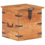 Solid acacia wood trunk 40x40x40 cm by , Storage trunks - Ref: Foro24-289645, Price: 140,95 €, Discount: %