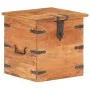 Solid acacia wood trunk 40x40x40 cm by , Storage trunks - Ref: Foro24-289645, Price: 138,62 €, Discount: %