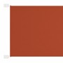 Vertical awning in terracotta color, made of Oxford fabric, measuring 140x360 cm. by vidaXL, Umbrellas - Ref: Foro24-148361, ...