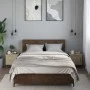 Mesitas de noche 2 uds contrachapado color roble 40x30x40 cm de , Mesitas de noche - Ref: Foro24-848517, Precio: 48,32 €, Des...
