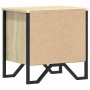 Mesitas de noche 2 uds contrachapado color roble 40x30x40 cm de , Mesitas de noche - Ref: Foro24-848517, Precio: 48,91 €, Des...
