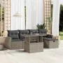 Set de sofás de jardín 6 pzas y cojines ratán sintético gris by , Garden sets - Ref: Foro24-3275132, Price: 455,82 €, Discoun...