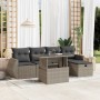 Set de sofás de jardín 6 pzas y cojines ratán sintético gris by , Garden sets - Ref: Foro24-3275132, Price: 437,45 €, Discoun...