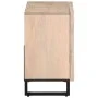 Armario de lavabo para baño madera maciza de mango 62x34x58 cm by , Bathroom furniture - Ref: Foro24-377532, Price: 109,20 €,...