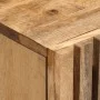 Aparador de madera maciza de mango rugosa 60x34x75 cm by , Lockers and storage cabinets - Ref: Foro24-377564, Price: 123,92 €...