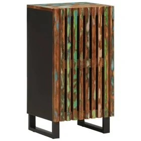 Massiver Akazienholz-Sideboard 40x34x75 cm von , Schließfächer und Lagerschränke - Ref: Foro24-377558, Preis: 79,63 €, Rabatt: %