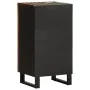Aparador de madera maciza acacia 40x34x75 cm de , Taquillas y armarios de almacenamiento - Ref: Foro24-377558, Precio: 79,63 ...