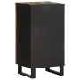 Massiver Akazienholz-Sideboard 40x34x75 cm von , Schließfächer und Lagerschränke - Ref: Foro24-377558, Preis: 91,55 €, Rabatt: %
