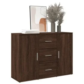 Ingenieurholz-Sideboard in Eichenbraun 90,5x29,5x65 cm von , Sideboards - Ref: Foro24-849880, Preis: 93,70 €, Rabatt: %