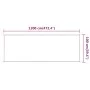Toldo vertical verde claro 100x1200 cm tela oxford de vidaXL, Sombrillas - Ref: Foro24-148310, Precio: 65,49 €, Descuento: %
