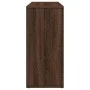 Aparador de madera de ingeniería marrón roble 90,5x29,5x65 cm by , Sideboards - Ref: Foro24-849880, Price: 93,68 €, Discount: %