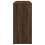Aparador de madera de ingeniería marrón roble 90,5x29,5x65 cm by , Sideboards - Ref: Foro24-849880, Price: 95,42 €, Discount: %