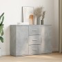 Ingenieurholz-Sideboard in Betongrau 90,5x29,5x65 cm von , Sideboards - Ref: Foro24-849877, Preis: 90,34 €, Rabatt: %