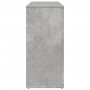 Aparador madera de ingeniería gris hormigón 90,5x29,5x65 cm by , Sideboards - Ref: Foro24-849877, Price: 90,34 €, Discount: %