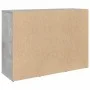 Aparador madera de ingeniería gris hormigón 90,5x29,5x65 cm by , Sideboards - Ref: Foro24-849877, Price: 87,76 €, Discount: %