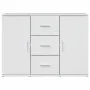 Hochglanz-Weißer Schrank aus Holzwerkstoff 90,5x29,5x65 cm von , Sideboards - Ref: Foro24-849875, Preis: 102,69 €, Rabatt: %