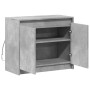 Sideboard mit LED-Beleuchtung, Holzoptik in Grau-Beton, 72x34x61 cm. von , Sideboards - Ref: Foro24-852176, Preis: 78,19 €, R...