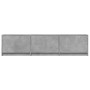 Mueble de TV LED madera ingeniería gris hormigón 165x34x40 cm by , TV Furniture - Ref: Foro24-852253, Price: 87,01 €, Discoun...