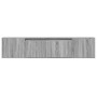 TV-Wandmöbel mit LED-Beleuchtung in Sonoma-Grau, 180x31x39,5 cm. von , TV-Möbel - Ref: Foro24-3307959, Preis: 144,18 €, Rabat...