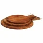 Schneidebrett-Set, 3-teilig, aus massivem Akazienholz von , Schneidbretter - Ref: Foro24-376052, Preis: 43,08 €, Rabatt: %