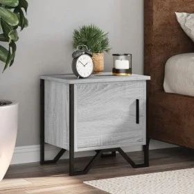 Nachttische 2 Stück aus grauem Sonoma-Ingenieurholz 40x30x40cm von , Nachttische - Ref: Foro24-848521, Preis: 49,76 €, Rabatt: %