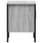 Nachttische 2 Stück aus grauem Sonoma-Ingenieurholz 40x30x40cm von , Nachttische - Ref: Foro24-848521, Preis: 50,42 €, Rabatt: %