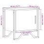 Nachttische 2 Stück aus grauem Sonoma-Ingenieurholz 40x30x40cm von , Nachttische - Ref: Foro24-848521, Preis: 50,42 €, Rabatt: %