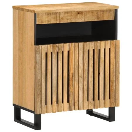 Sideboard in solid mango wood rough 60x34x75 cm by , Lockers and storage cabinets - Ref: Foro24-377559, Price: 123,36 €, Disc...
