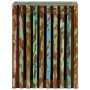 Armario de baño de pared madera maciza de acacia 38x34x48 cm de , Muebles de baño - Ref: Foro24-377538, Precio: 44,87 €