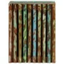 Bathroom wall cabinet solid acacia wood 38x34x48 cm by , Bathroom furniture - Ref: Foro24-377538, Price: 44,50 €, Discount: %