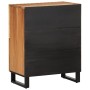 Sideboard aus massivem Akazienholz 60x34x75 cm von , Schließfächer und Lagerschränke - Ref: Foro24-377565, Preis: 142,43 €, R...