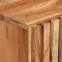 Aparador de madera maciza acacia 60x34x75 cm de , Taquillas y armarios de almacenamiento - Ref: Foro24-377565, Precio: 138,34...