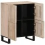Sideboard solid mango wood 60x34x75 cm by , Lockers and storage cabinets - Ref: Foro24-377567, Price: 82,03 €, Discount: %