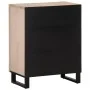 Sideboard solid mango wood 60x34x75 cm by , Lockers and storage cabinets - Ref: Foro24-377567, Price: 82,03 €, Discount: %