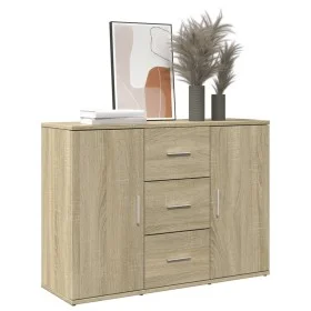 Sonoma oak engineered wood sideboard 90,5x29,5x65 cm by , Sideboards - Ref: Foro24-849876, Price: 90,85 €, Discount: %