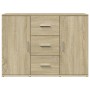 Sonoma oak engineered wood sideboard 90,5x29,5x65 cm by , Sideboards - Ref: Foro24-849876, Price: 92,73 €, Discount: %