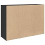 Black engineered wood sideboard 90,5x29,5x65 cm by , Sideboards - Ref: Foro24-849874, Price: 86,03 €, Discount: %