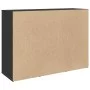 Black engineered wood sideboard 90,5x29,5x65 cm by , Sideboards - Ref: Foro24-849874, Price: 81,90 €, Discount: %