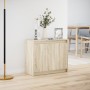 Sideboard with LED oak engineered wood oak Sonoma 72x34x61 cm by , Sideboards - Ref: Foro24-852175, Price: 64,89 €, Discount: %