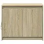 Sideboard with LED oak engineered wood oak Sonoma 72x34x61 cm by , Sideboards - Ref: Foro24-852175, Price: 64,06 €, Discount: %